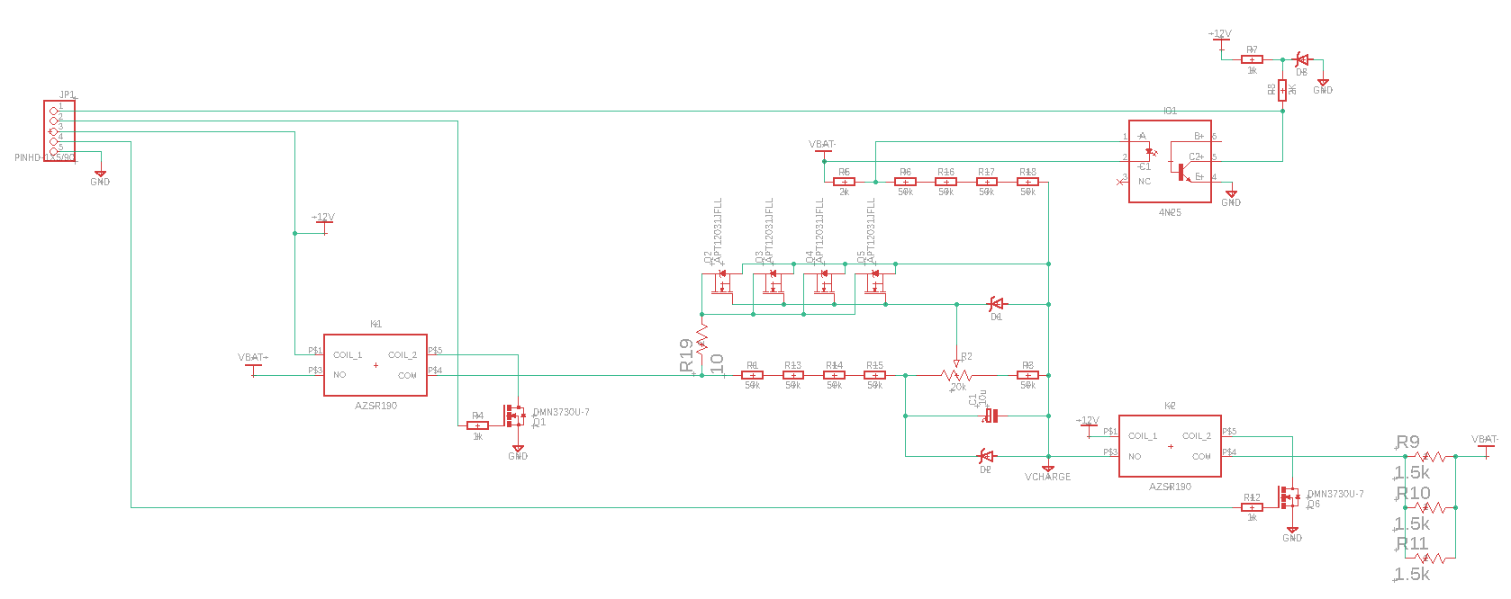 FSAE Precharge &  Discharge Circuit